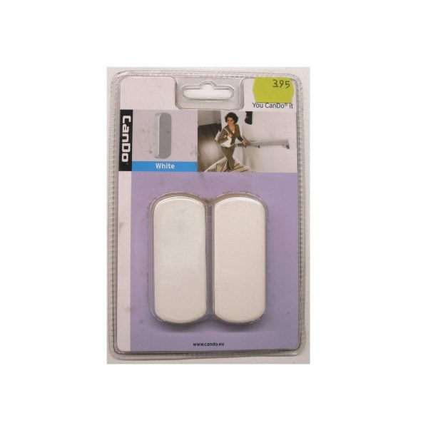 Eindkap recht wit 27 x 70 mm Eindkap recht wit 27 x 70 mm