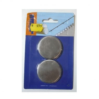 Eindkap plat SNB RVS Look 45 mm