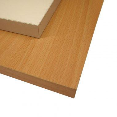 Meubelpaneel beige en beuken 18 mm