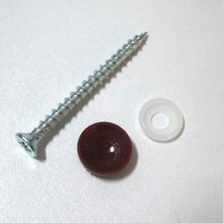 Onduvilla spaanplaatschroeven rood