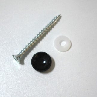 Onduvilla spaanplaatschroeven zwart