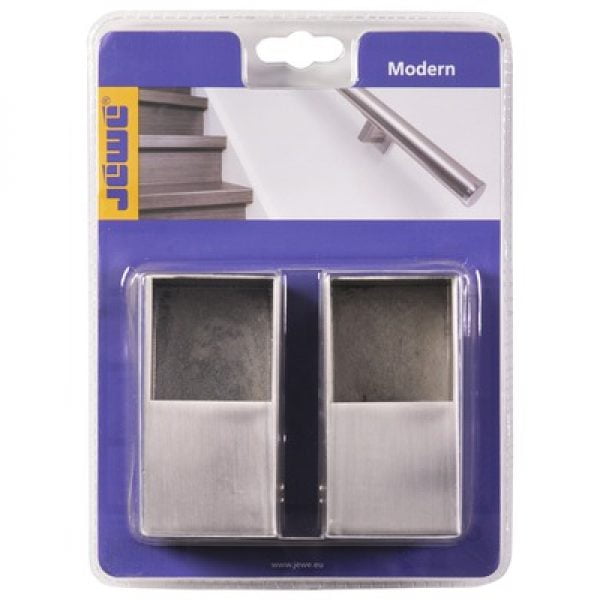 Trapleuninghouder eind London Tower RVS-look