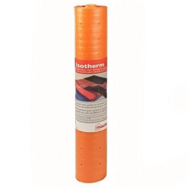 Isotherm ondervloer voor parket/laminaat 1 mm