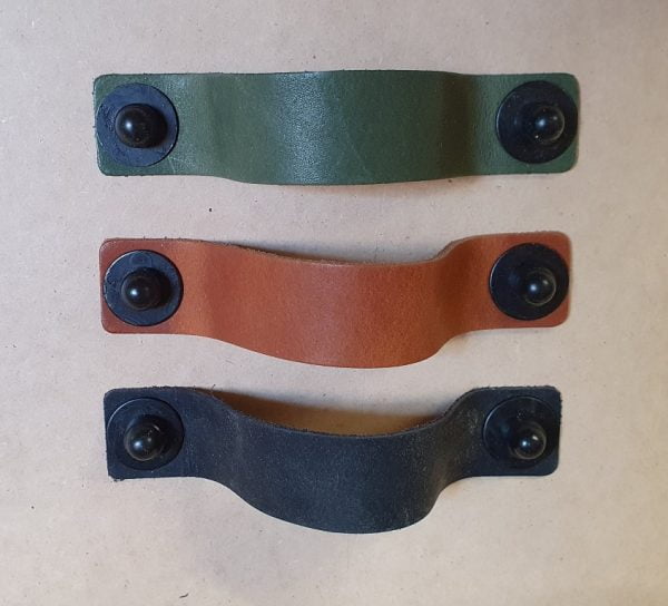 Leren handvat (18 cm) Leren handvat (18 cm)