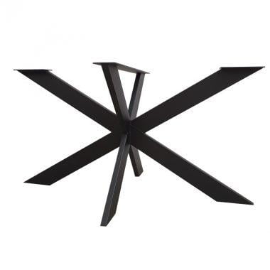 Eettafelpoot Matrix zwart – hoogte 72 cm – breedte 80 cm