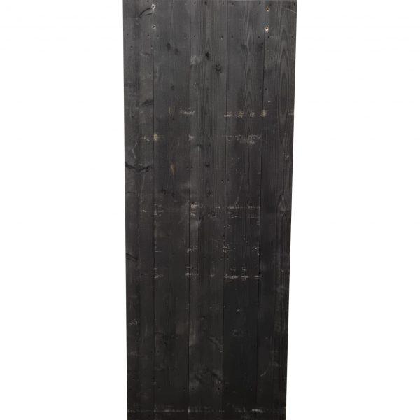 Loftdeur Steigerhout Diep Zwart 85x215 cm SD136