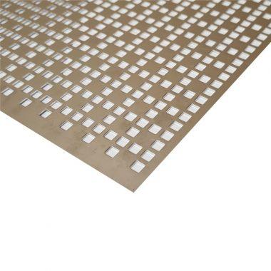 Decorpaneel aluminium Perfo Confusion 30x40 cm