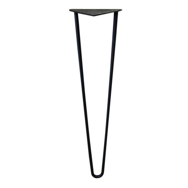 Eettafelpoot Hairpin zwart – hoogte 72 cm Eettafelpoot Hairpin zwart – hoogte 72 cm