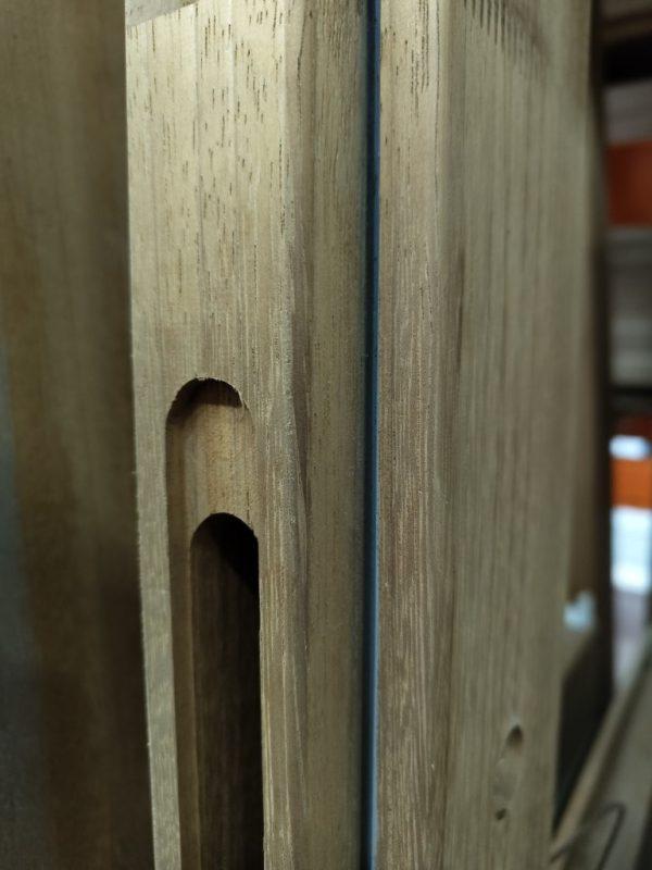 Achterdeur hardhout BW81 cm 95x234,5 cm