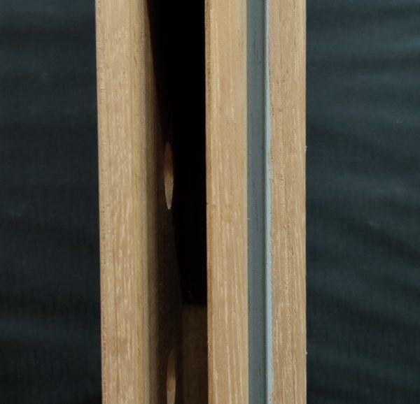 Achterdeur hardhout BW81 cm 95x234,5 cm