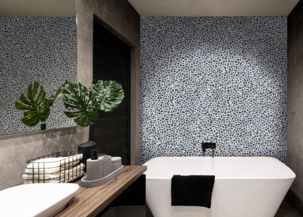 3D Steenstrips Natural Stone Pebble Antraciet