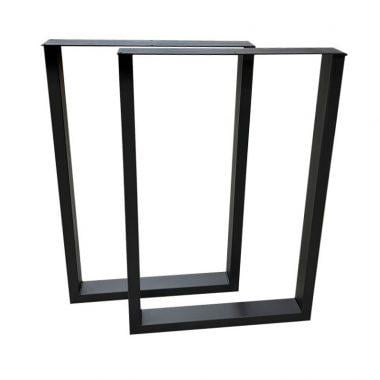 Bartafelpoot U zwart – hoogte 100 cm – breedte 67 cm