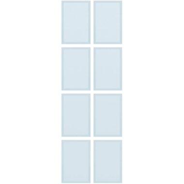 Cando facetglas blank Traditional Kampen 93x231,5 cm