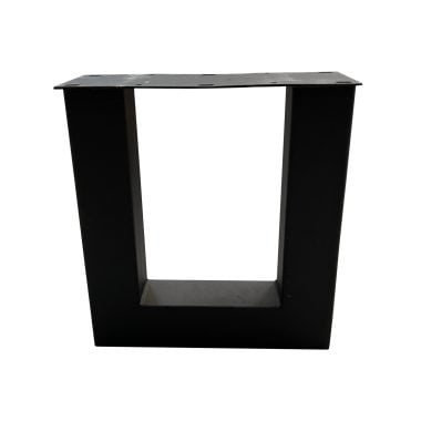 Bankpoot U zwart – hoogte 42 cm – breedte 38 cm