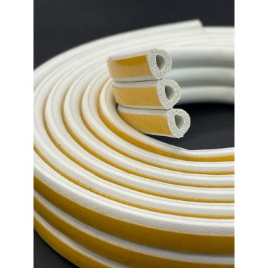 D-tochtband wit 9x6 mm zelfklevend 7,5 m