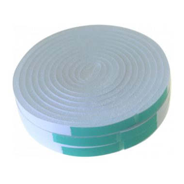 I-tochtband PU foam wit 12x6 mm zelfklevend 9 m