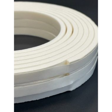 I-tochtband PVC wit 9x4 mm zelfklevend 7,5 m