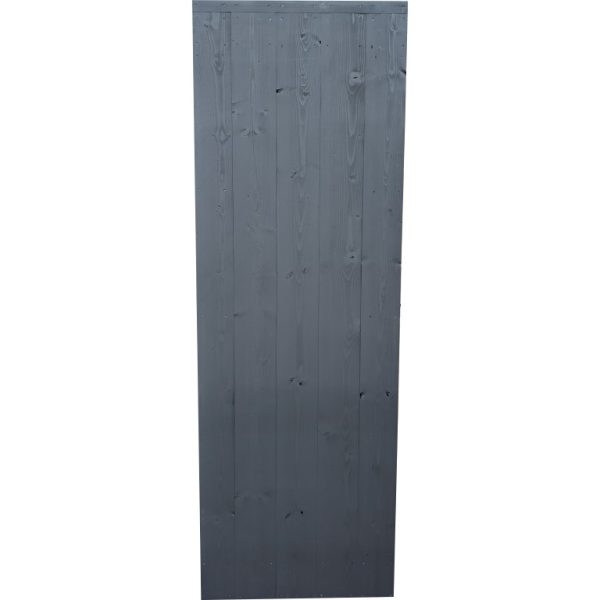Loftdeur Steigerhout Leisteen Grijs 86x253 cm SD726