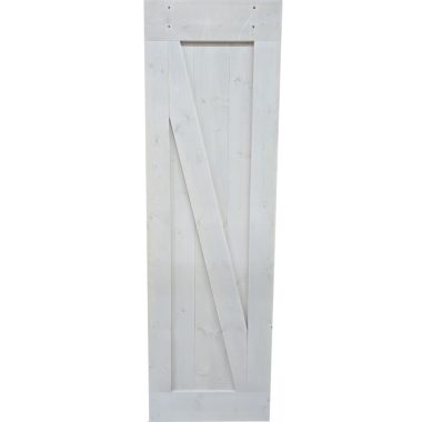 Schuifdeur Steigerhout Vintage Grijs 72x230 cm