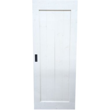 Schuifdeur Steigerhout Wit 97x245 cm SD731