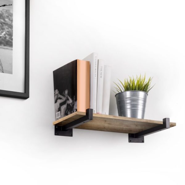 Plankdrager Sidney zwart (set a 2 stuks)