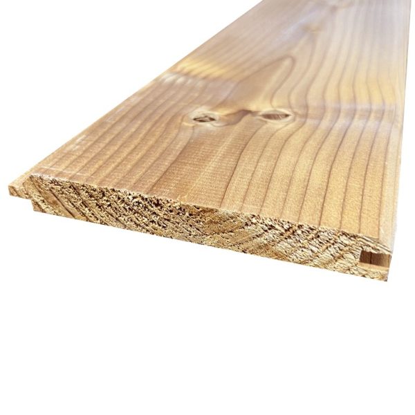 Gemodificeerd Vellingplank (vloer/dakbeschot plank) 17x142 mm