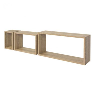 Duraline Wandkubussen set Sanoma eiken