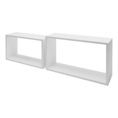 Duraline Wandkubussen set Wit