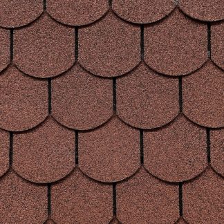Dakshingles beverstaart Riviera rood
