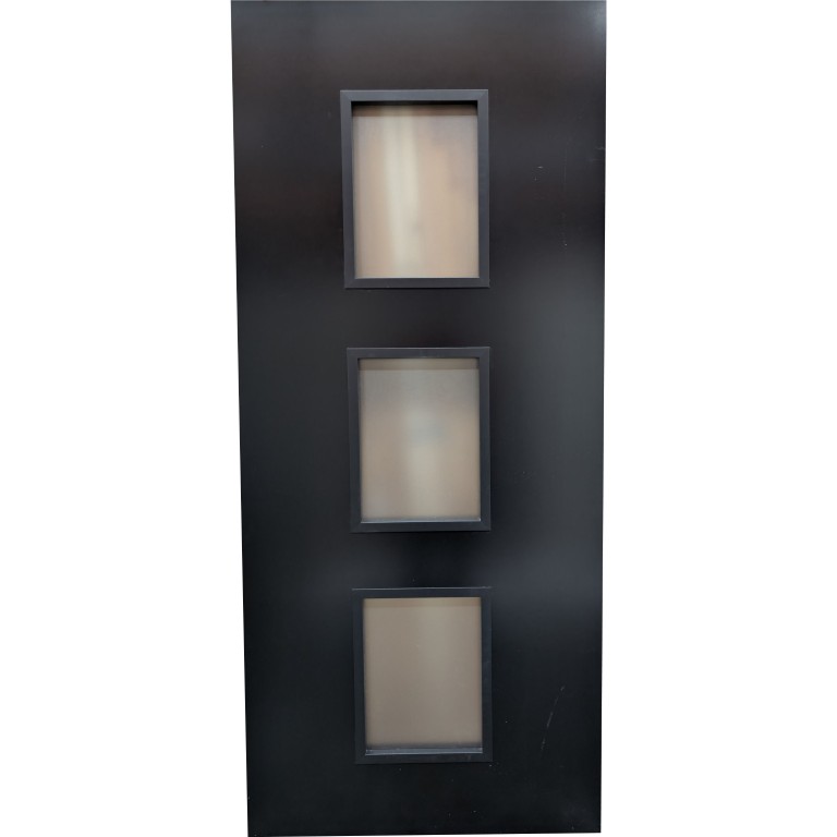 Volspaan deur SKL 9932 Zwart