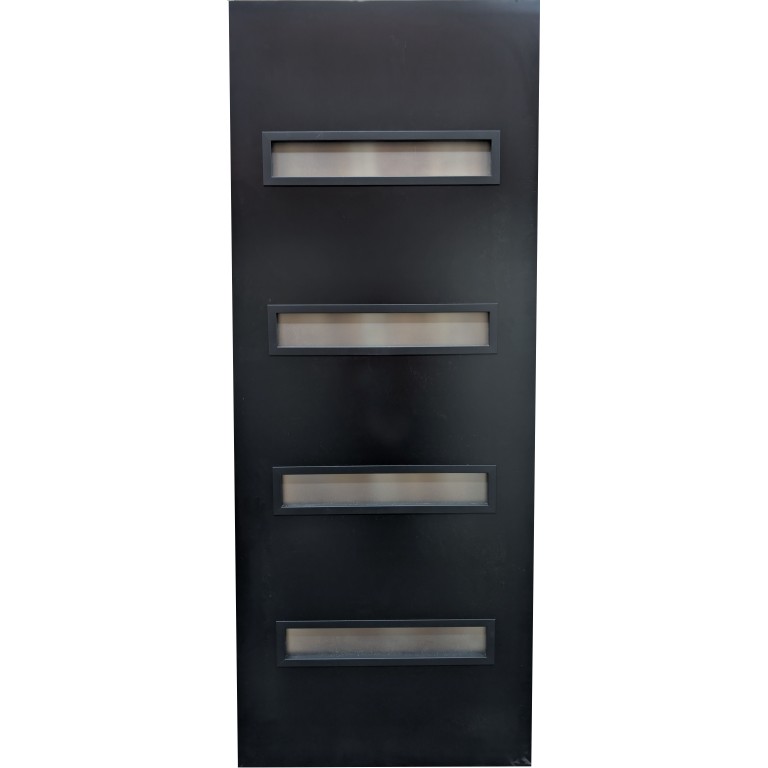 Volspaan deur SKL 9925 Zwart