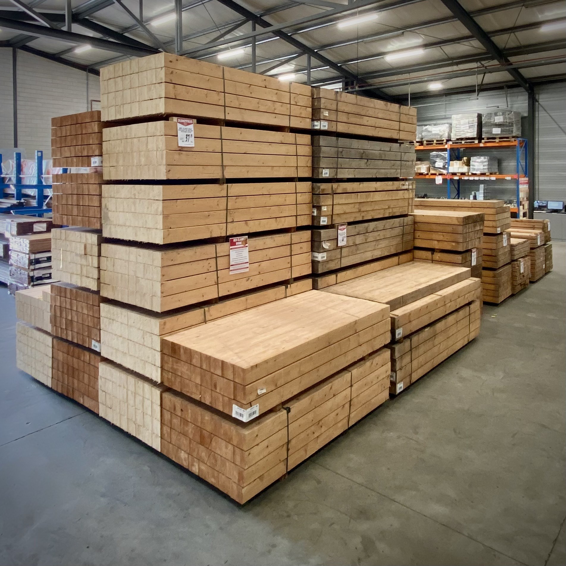 Red Class Wood - Douglas kleur