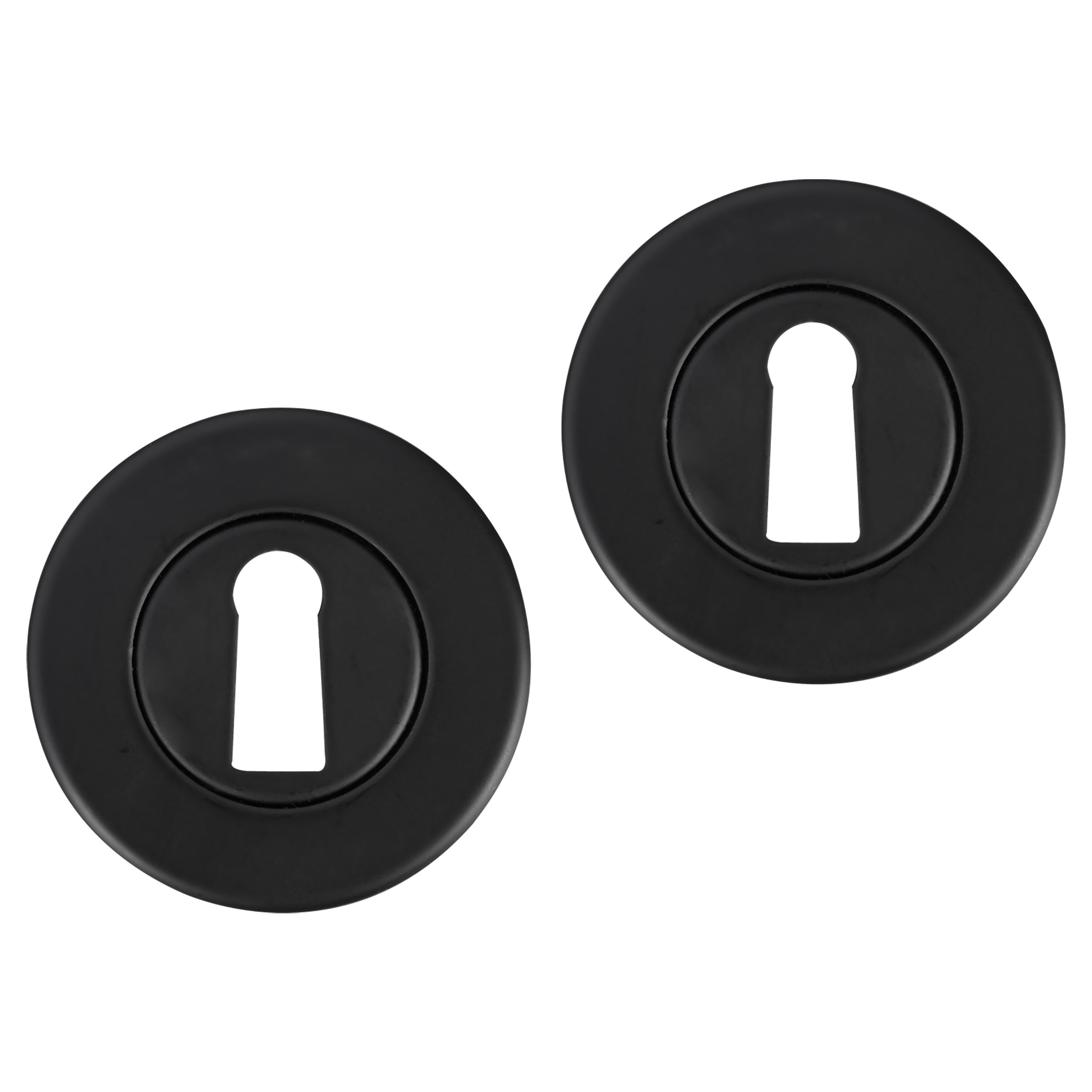 Differnz rozet Rond- Sleutel - Zwart