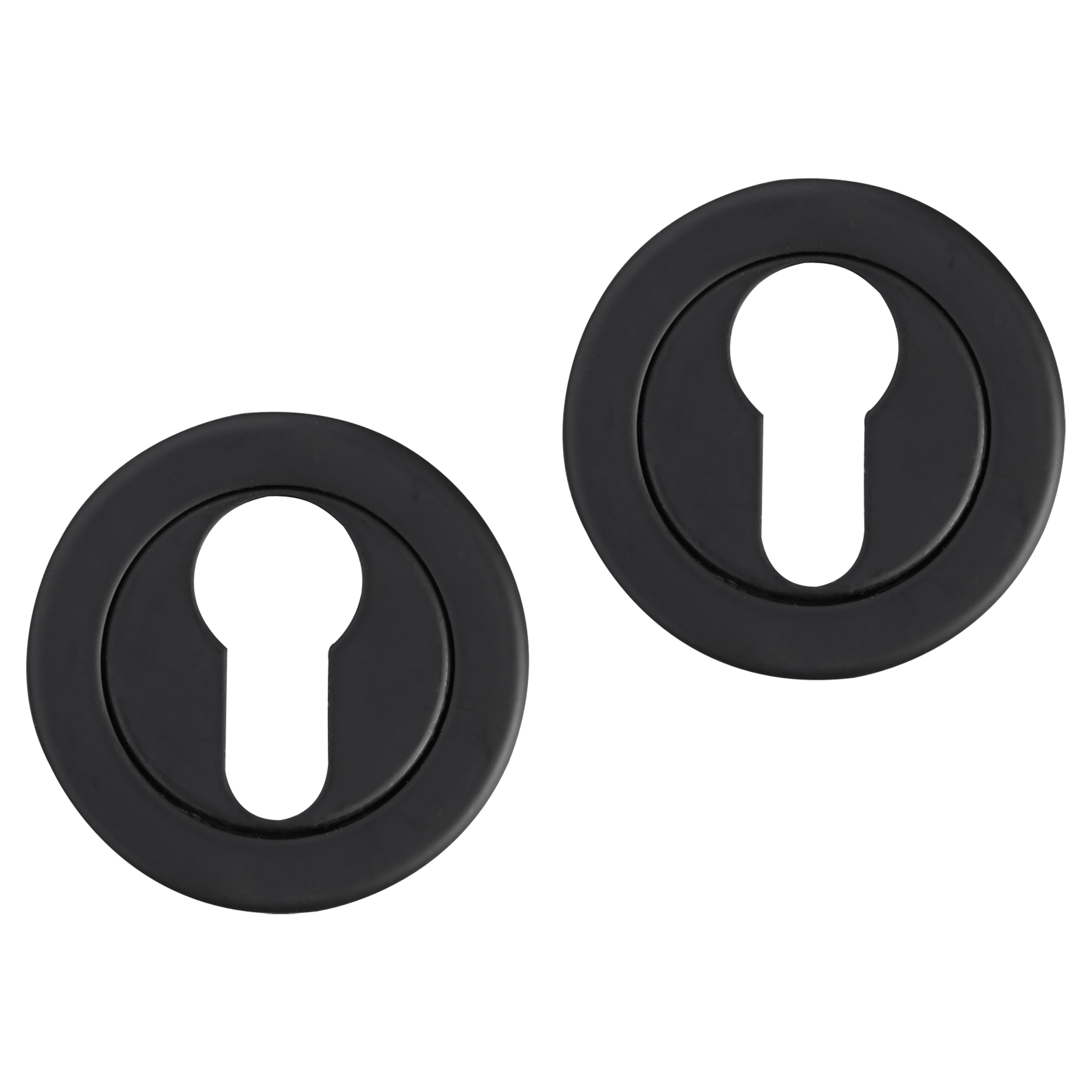 Differnz rozet Rond - Cilinder - Zwart