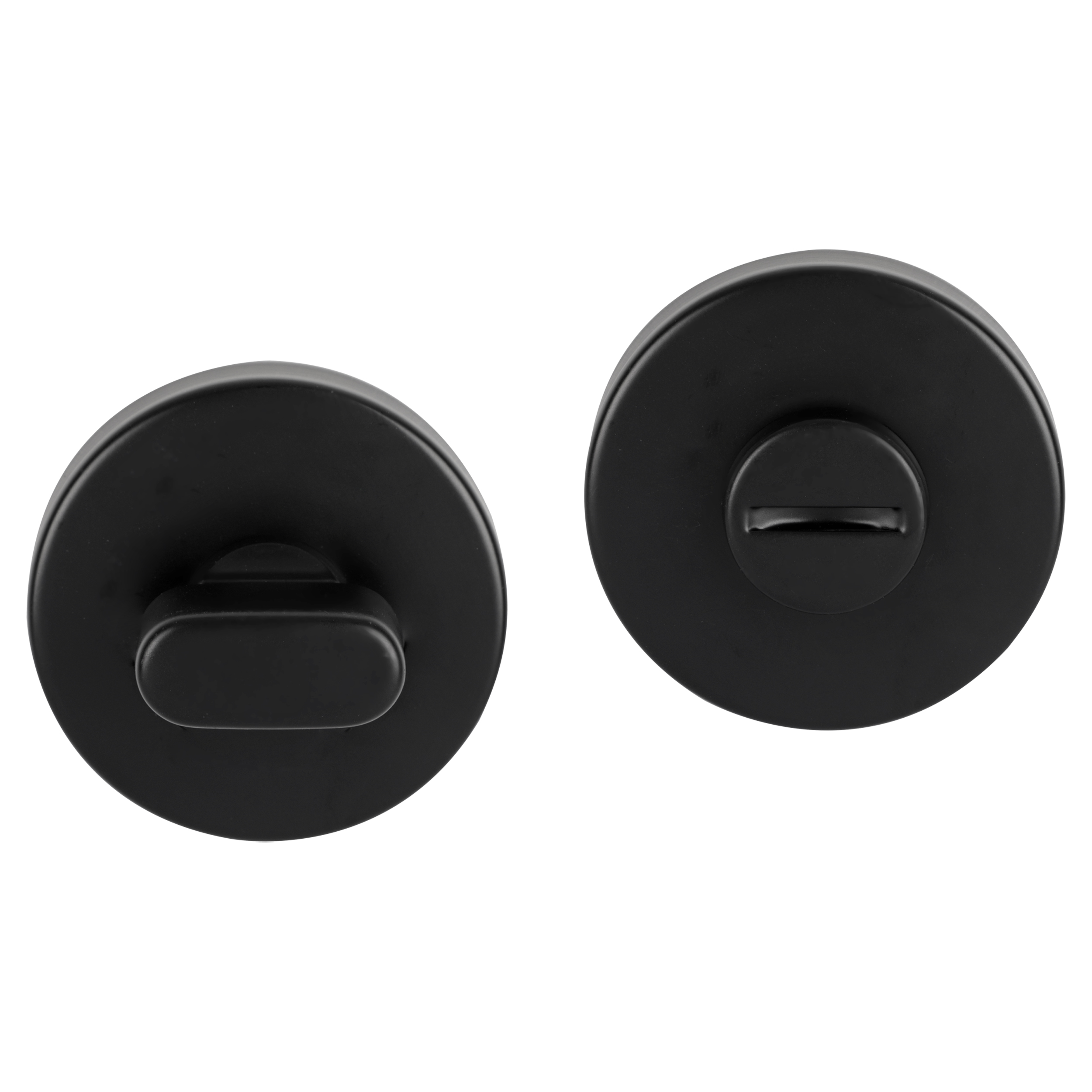 Differnz Essence Rond rozet - Toilet - Zwart