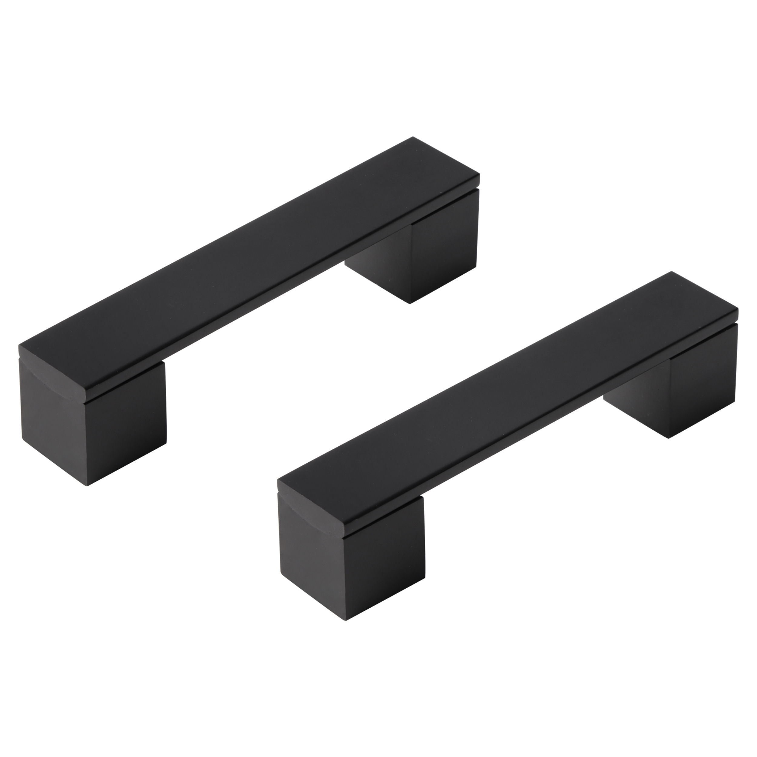 Differnz Tilburg meubelgreep 96 mm - Mat zwart