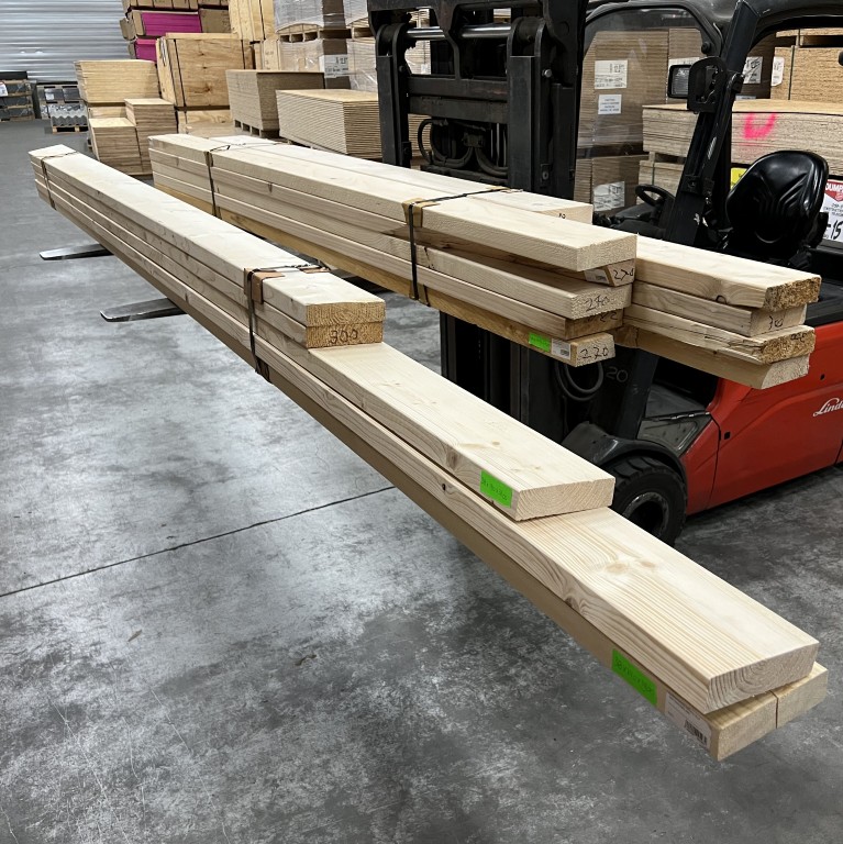 PARTIJEN vuren geschaafd