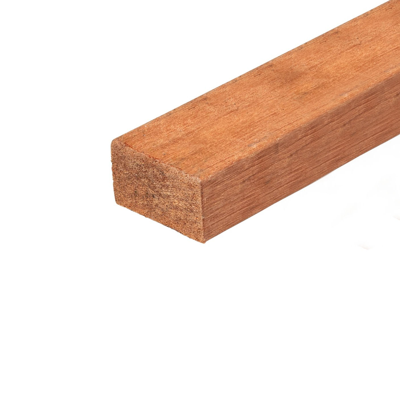 Hardhout regel geschaafd 45x70 mm