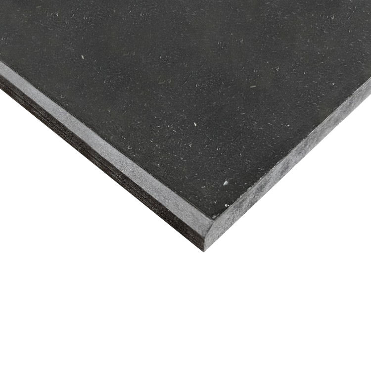 MDF zwart met HPL toplaag 18 mm 122x244 cm