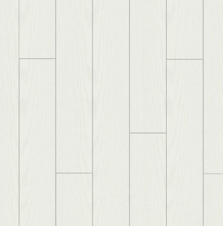 Wand- en plafondpaneel Helder Wit 8 mm 130x20,3 cm nr406