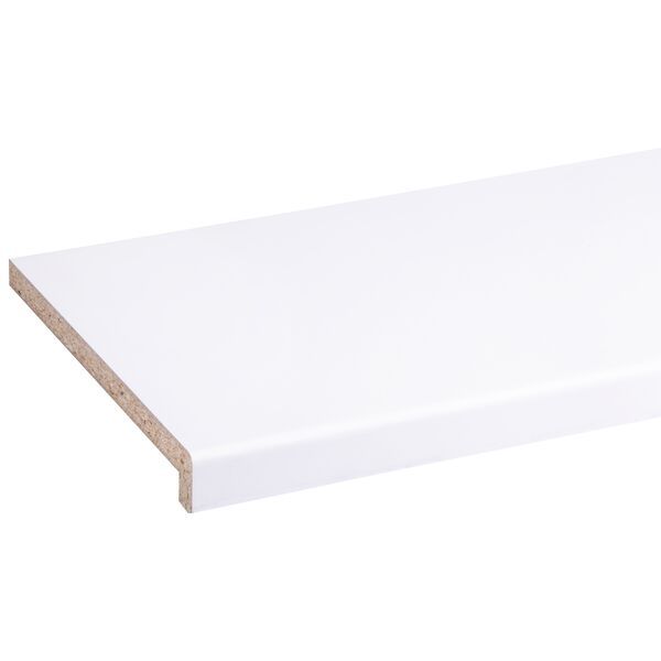 CanDo Vensterbank Spaanplaat Sneeuwwit 18/38 mm 29x302 cm