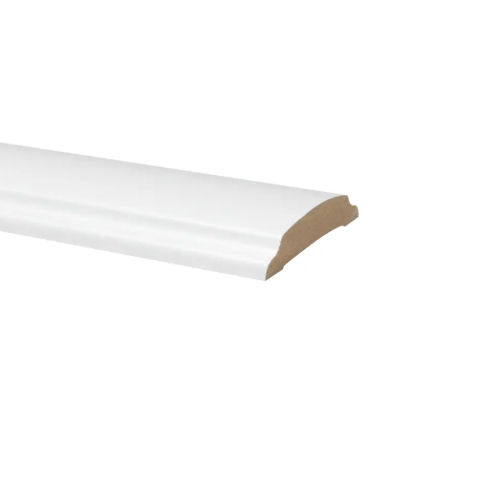 Deurlijst MDF wit colonial 18x90 mm 260 cm