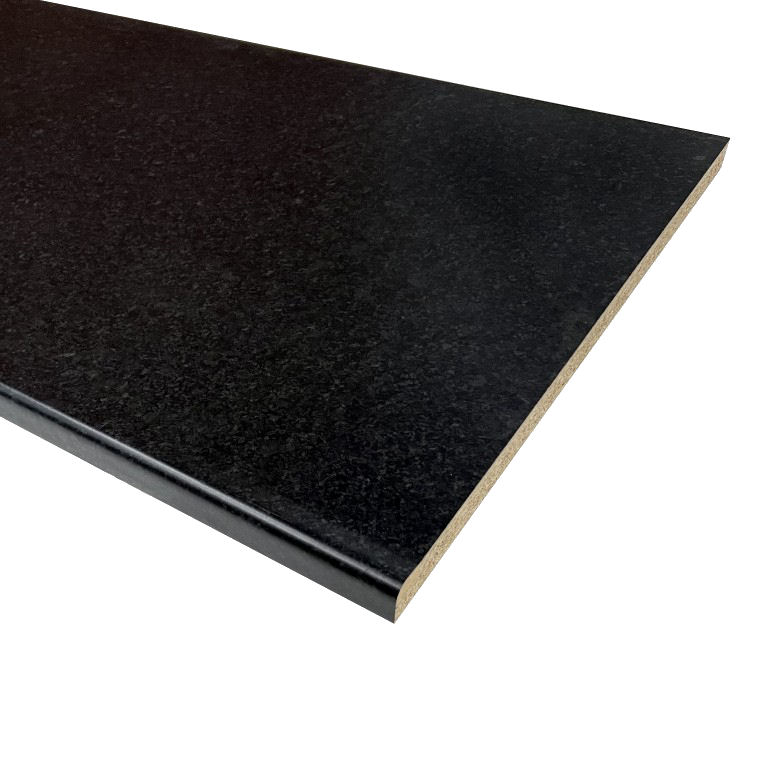 Aanrechtblad Brasil met waterkering 28 mm