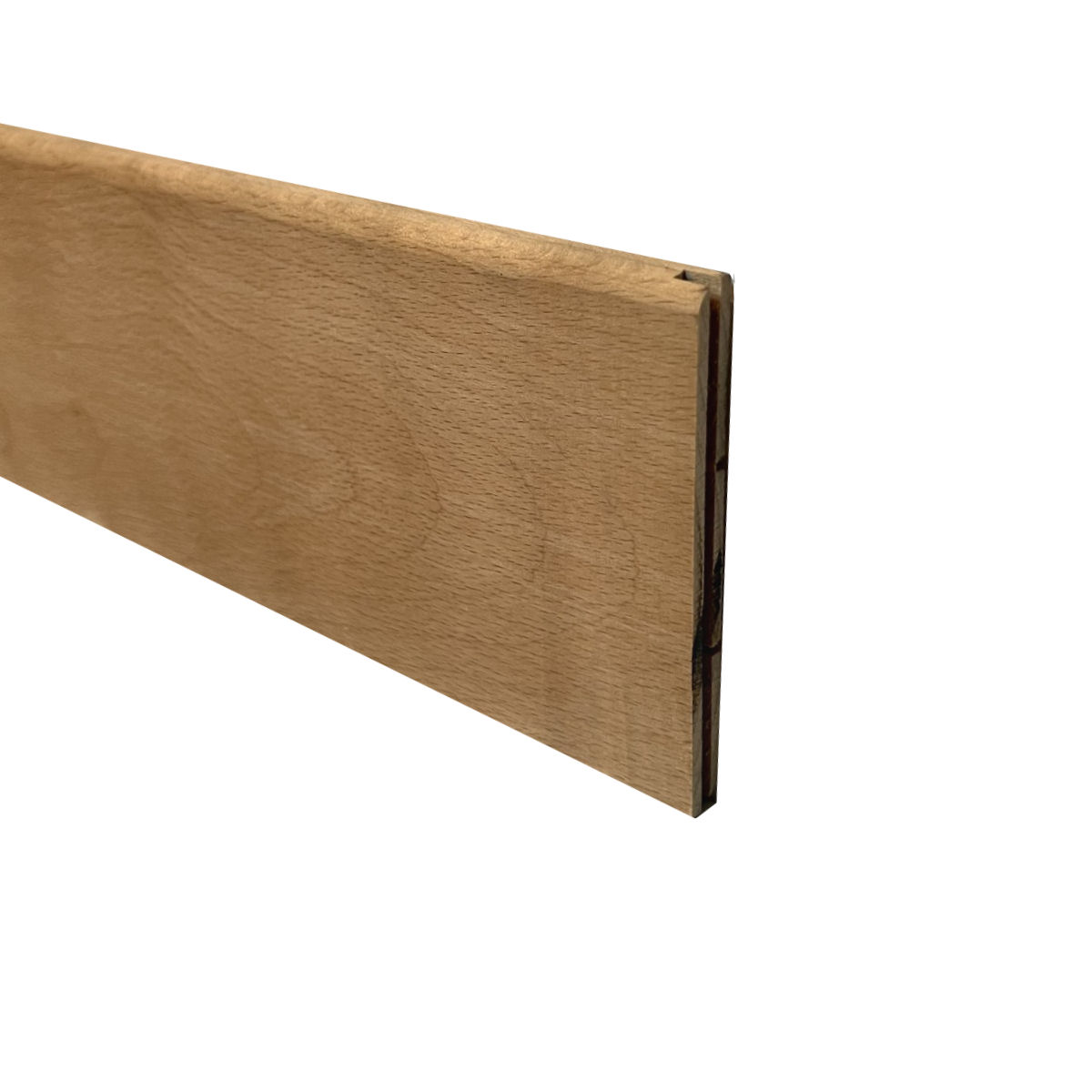 Plint Beuken 9x95 mm 240 cm