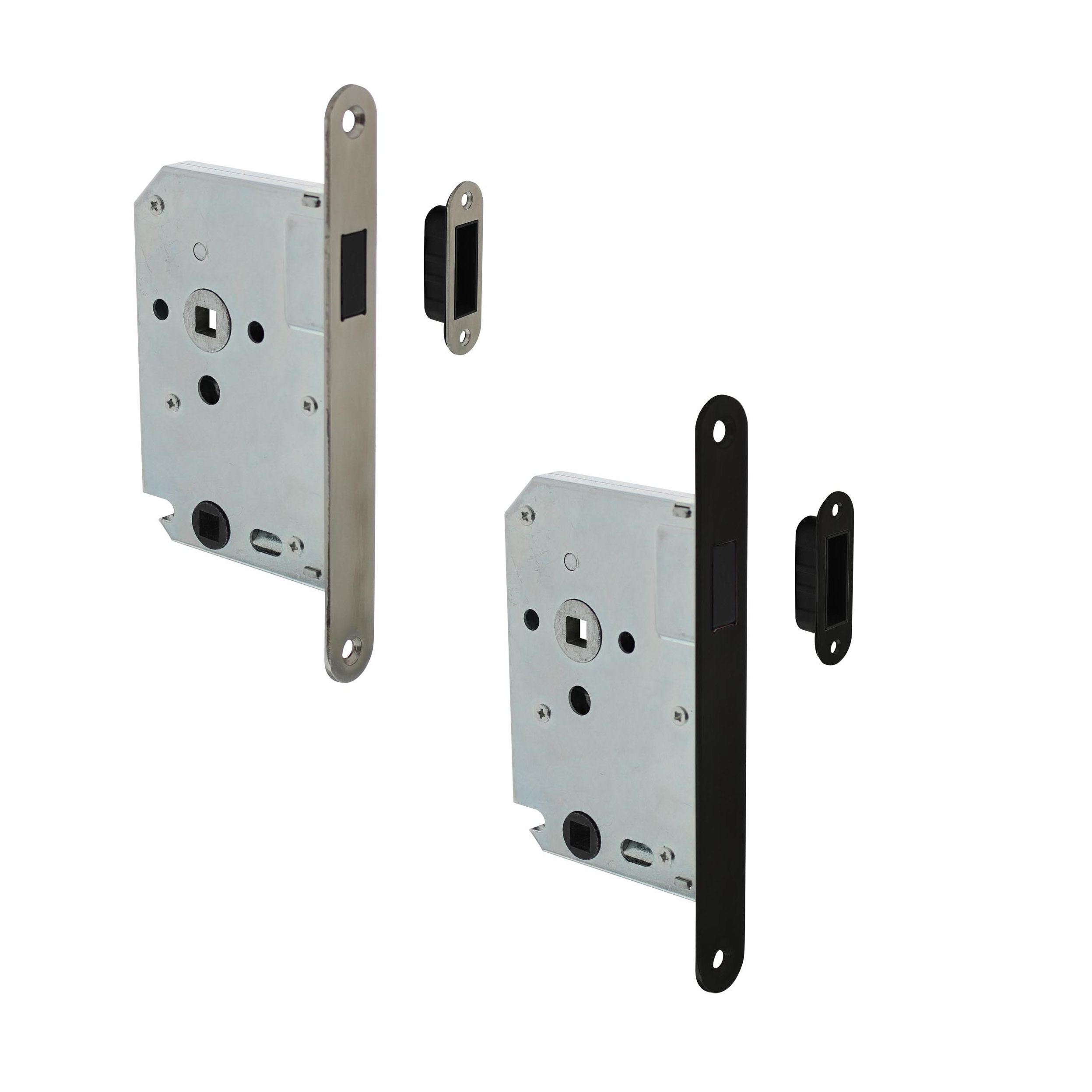 Toilet insteekslot Magneet RVS en Zwart