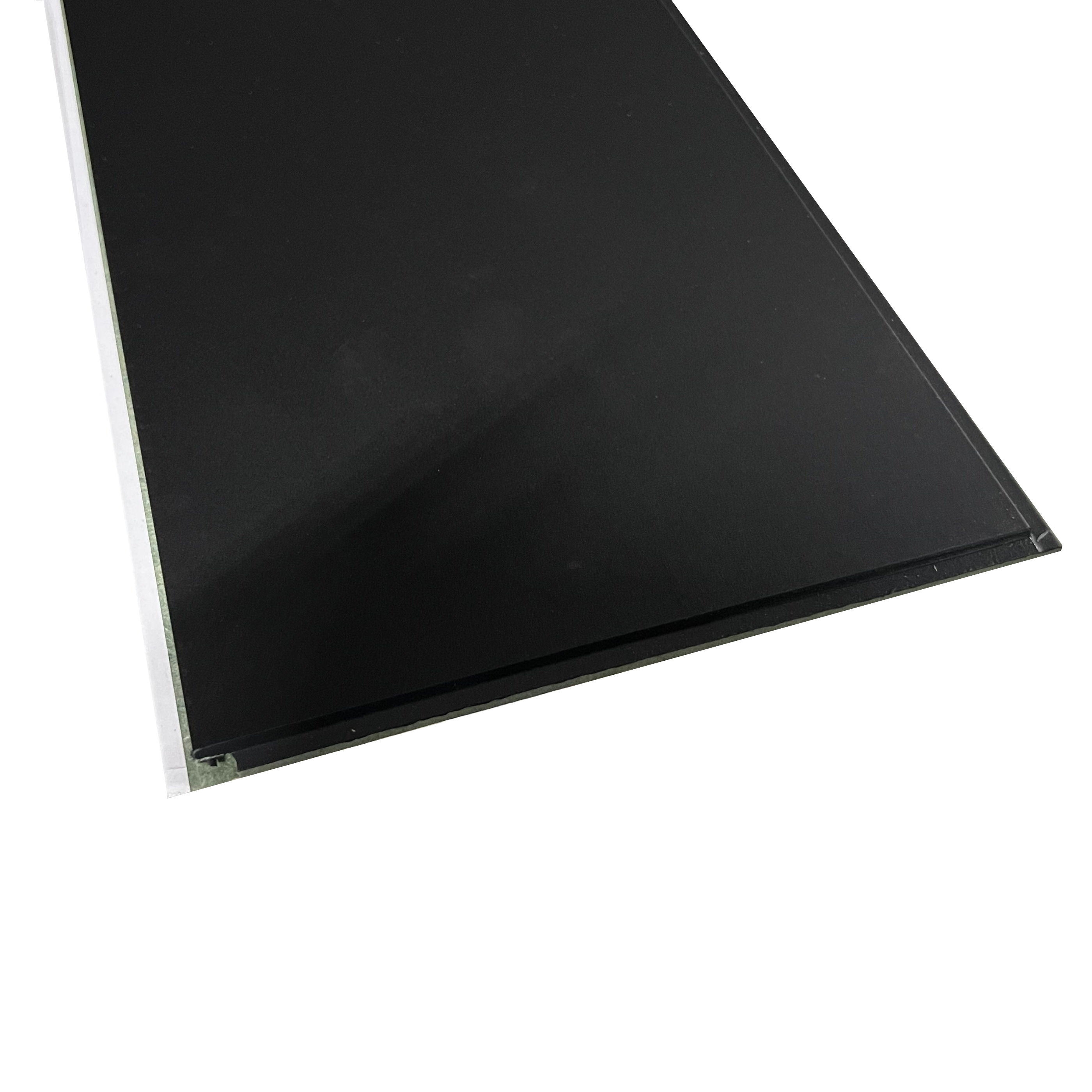 Wand- en plafondpaneel Mat zwart 120x19 cm nr900