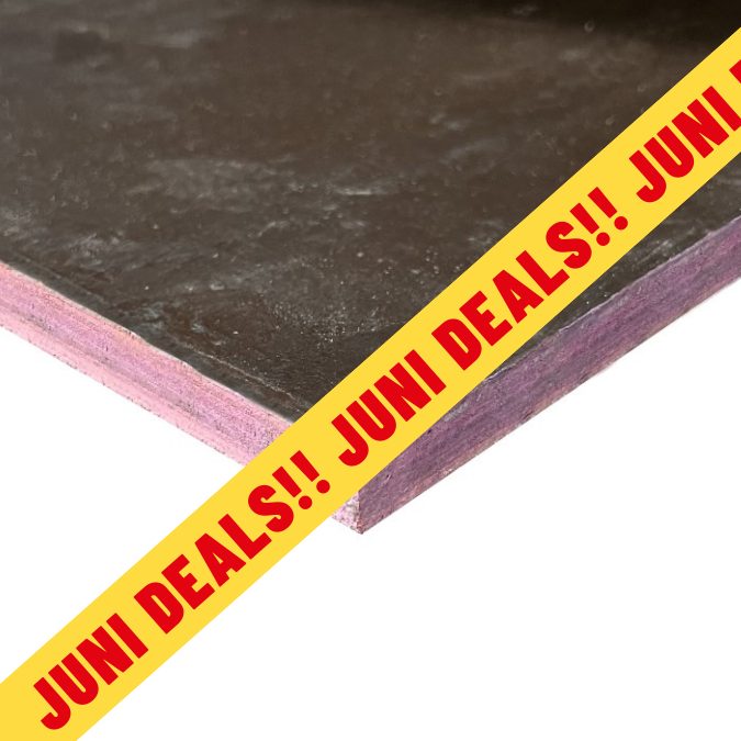Betonplex hardwood glad 15 mm 125x250 cm