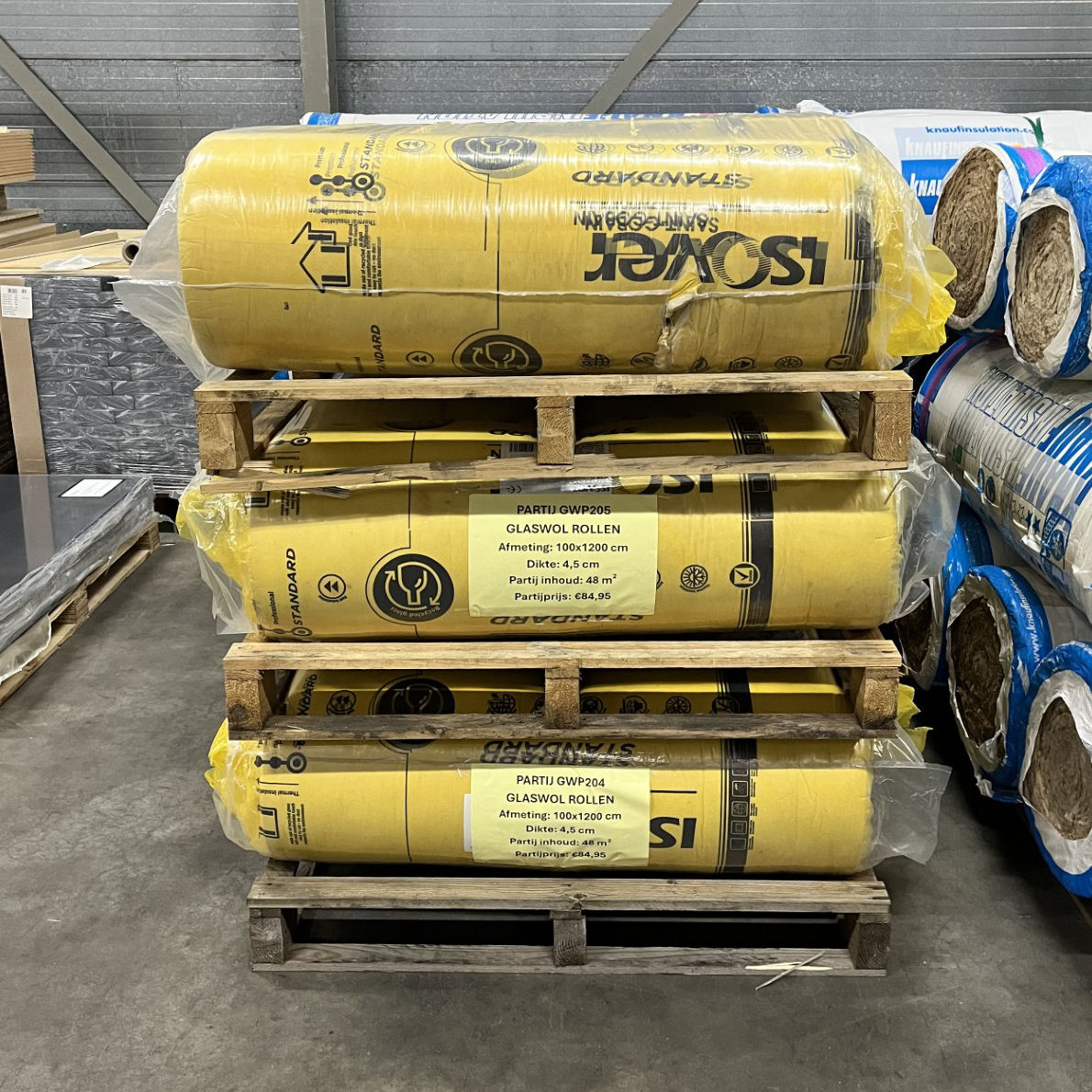 Glaswol rollen Isover