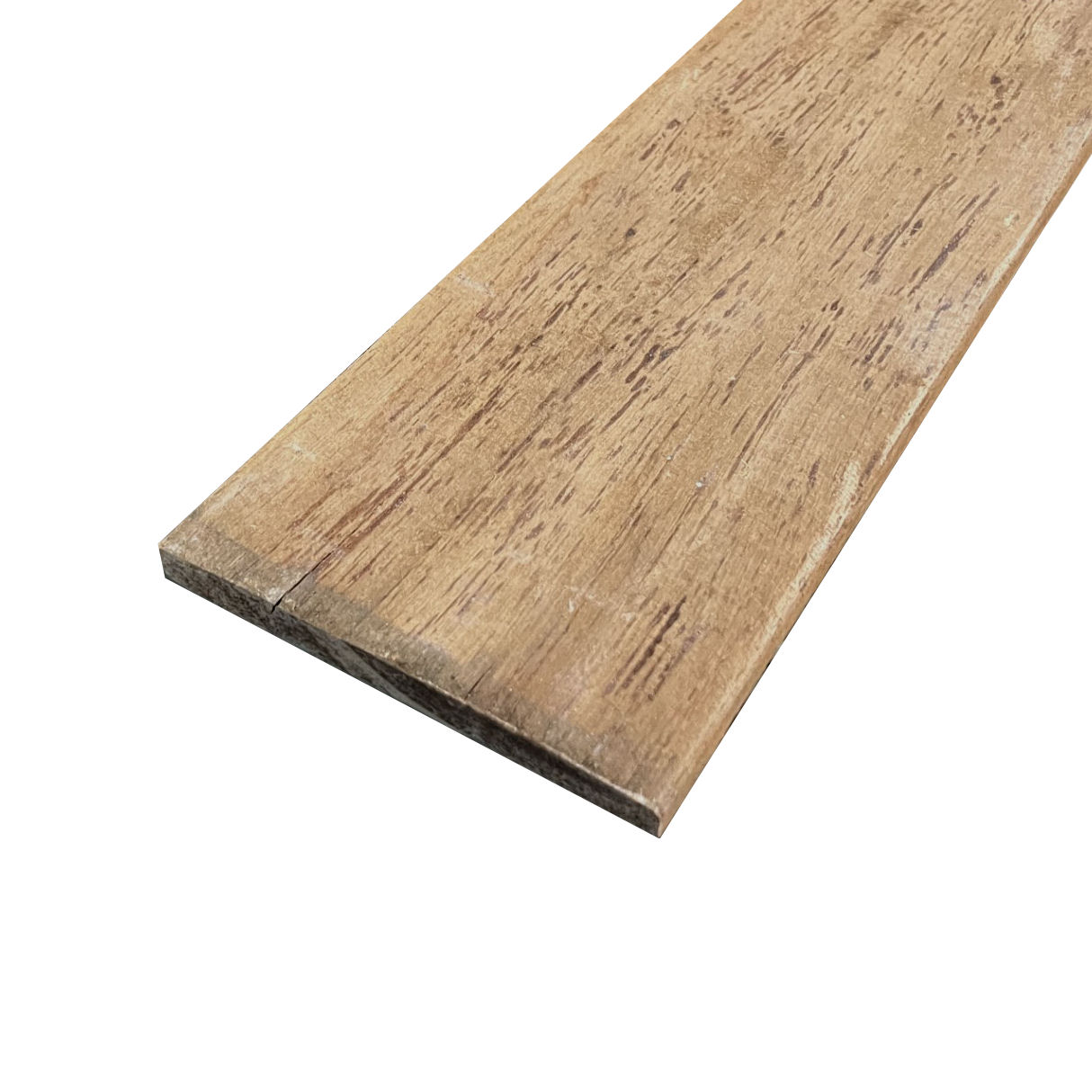 Hardhout plank geschaafd 14x140 mm