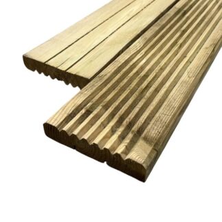 Vlonderplank geïmpregneerd grenen 26x140 mm